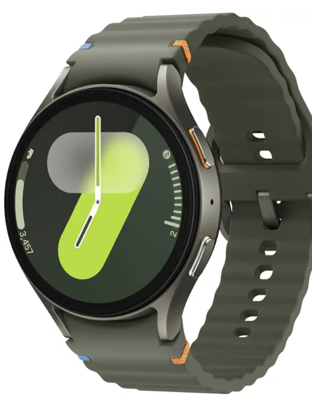 Samsung - Galaxy Watch7 Aluminum Smartwatch 44mm BT - Green - (2024) NO BOX